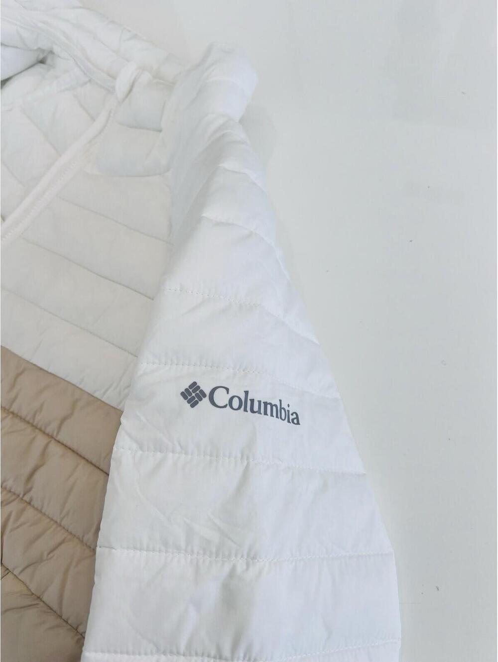 $100 Columbia Womens Powder Pass Puffer Jacket Dark Stone/Seasalt Women’s S - Picture 7 of 11